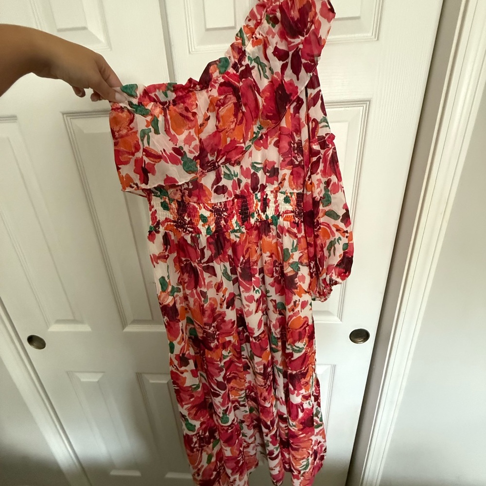 Chic Soul Colorful Floral Dress